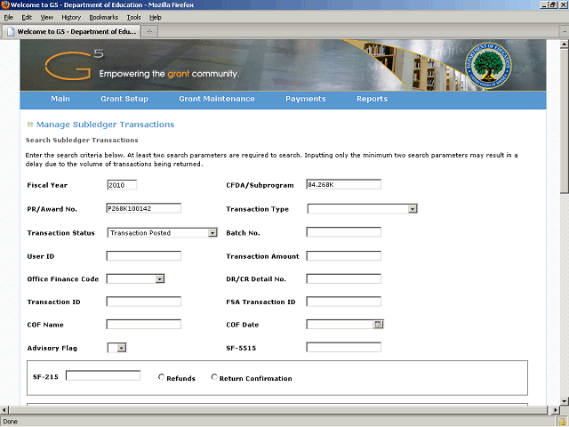Screen image of this step