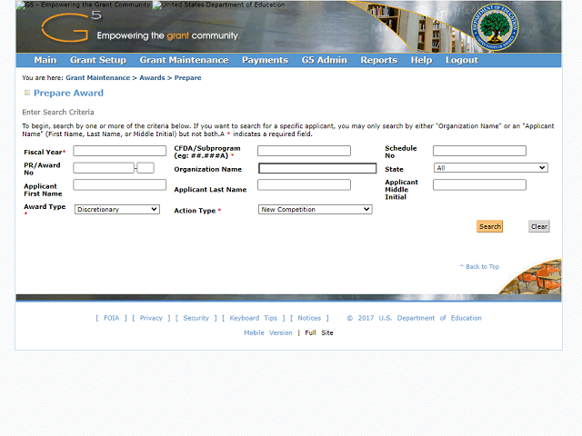 Screen image of this step
