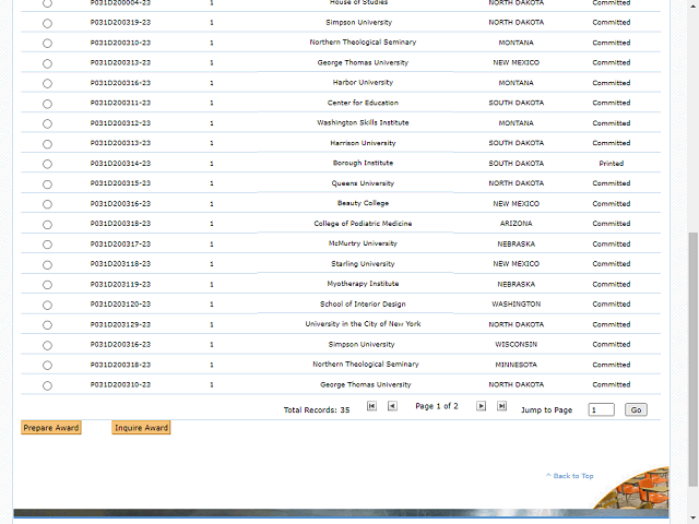 Screen image of this step