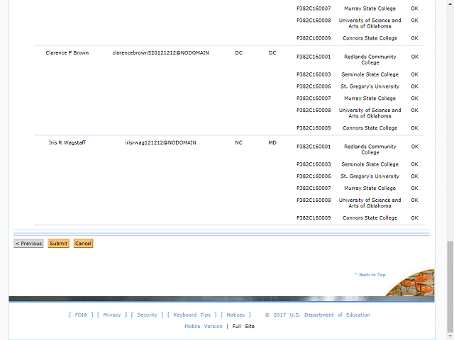 Screen image of this step