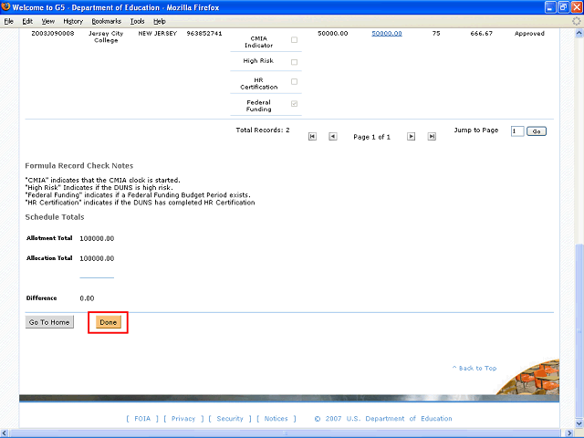 Screen image of this step