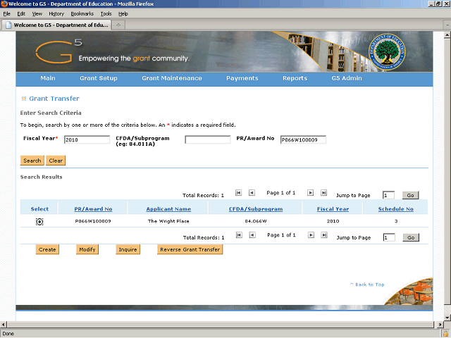 Screen image of this step