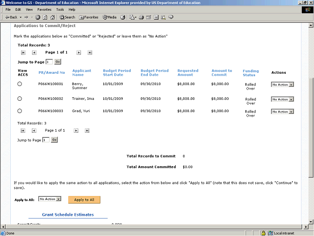 Screen image of this step