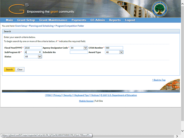 Screen image of this step