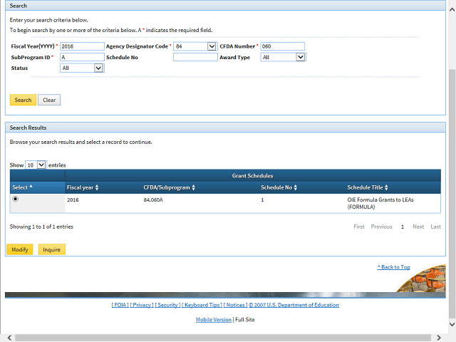 Screen image of this step
