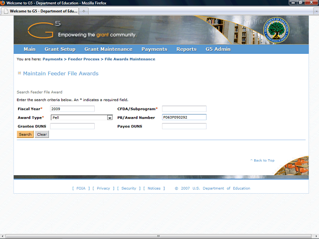 Screen image of this step