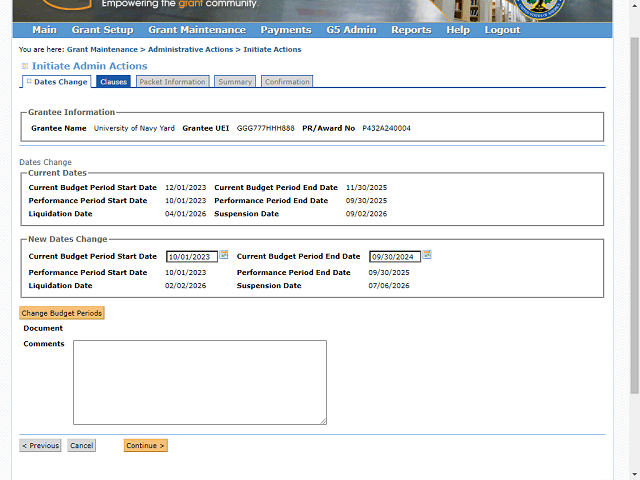 Screen image of this step