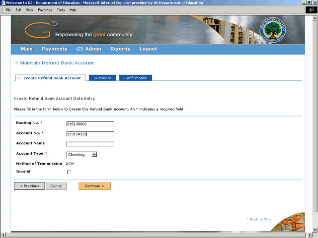 Screen image of this step