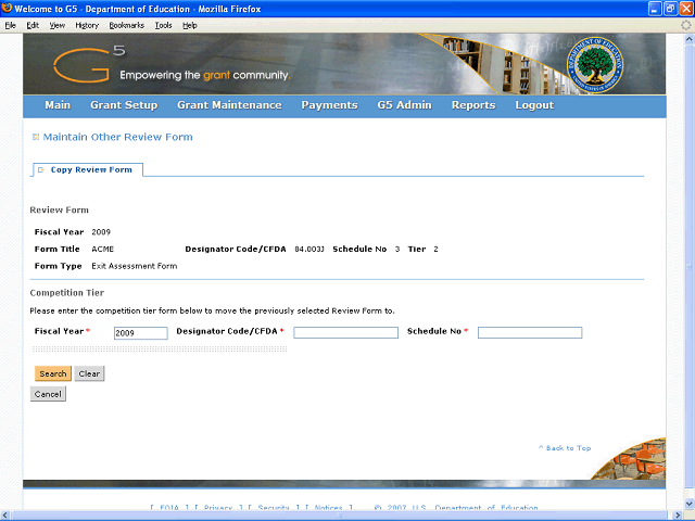 Screen image of this step