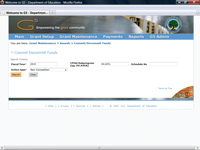 Screen image of this step