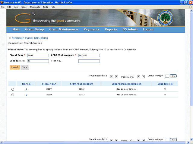 Screen image of this step