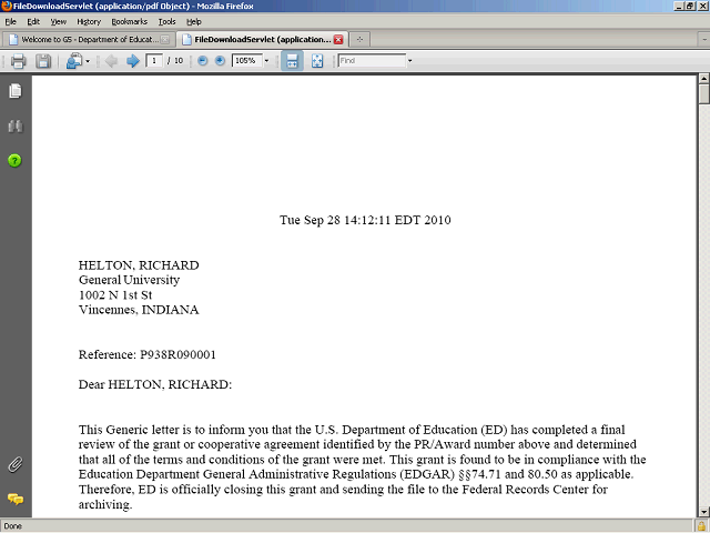 Screen image of this step