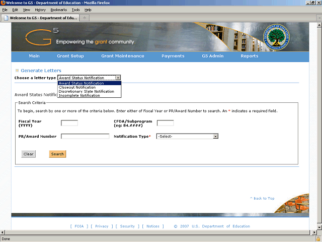 Screen image of this step