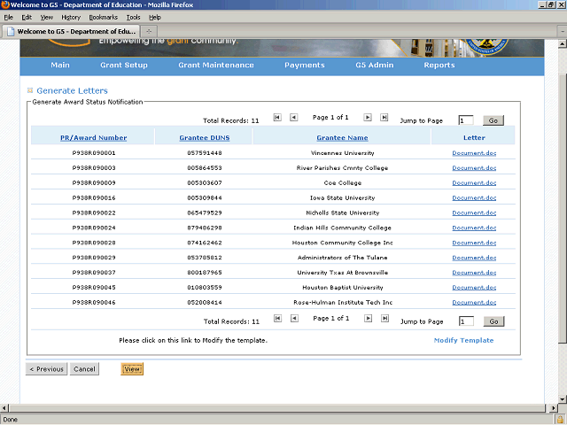 Screen image of this step