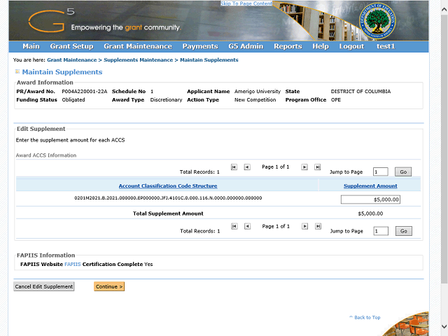 Screen image of this step