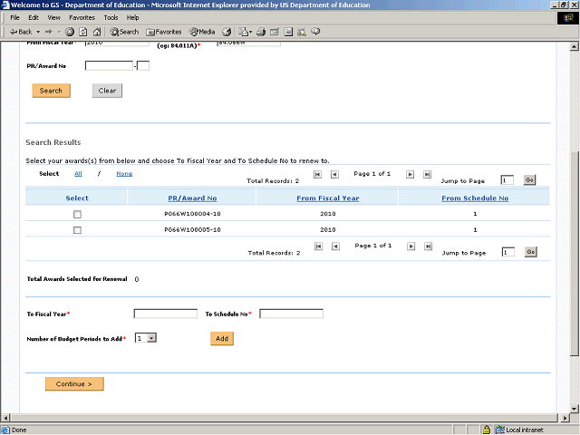 Screen image of this step