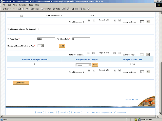 Screen image of this step