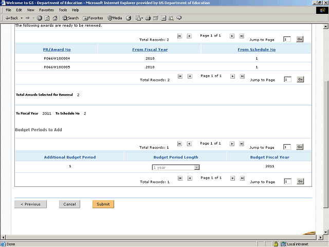 Screen image of this step