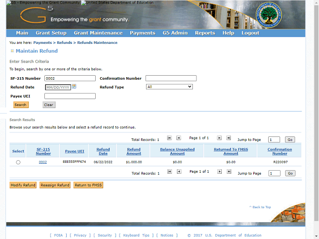 Screen image of this step