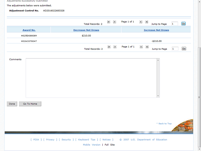 Screen image of this step