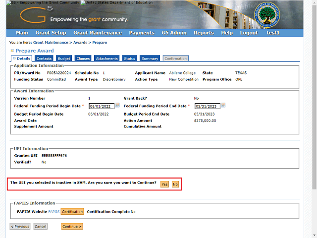 Screen image of this step Screen image of this step