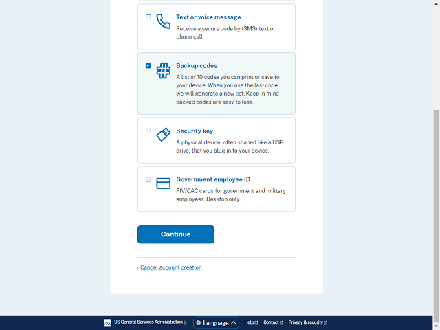 Screen image of this step
