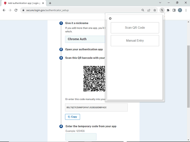 Screen image of this step