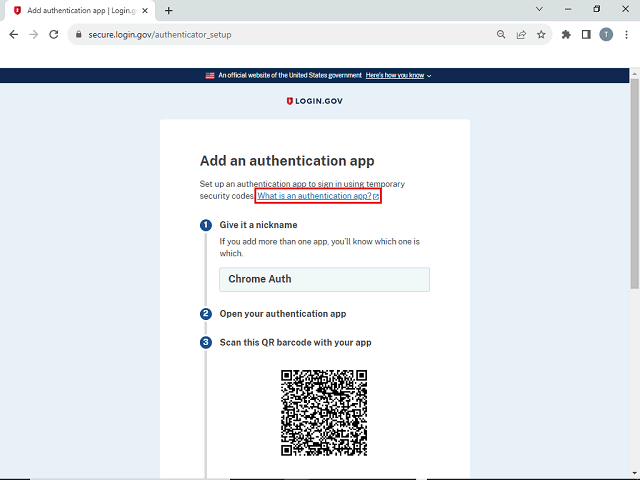 Screen image of this step
