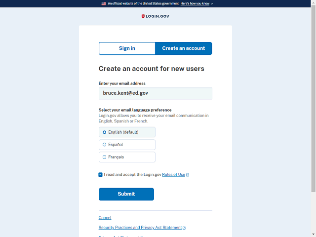 Screen image of this step