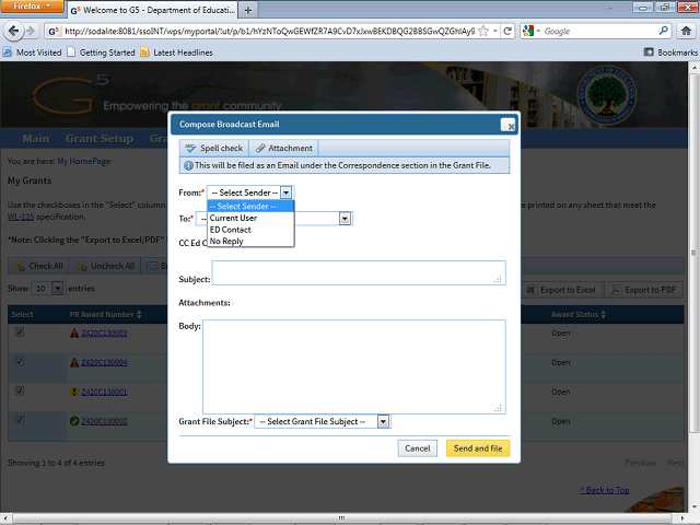 Screen image of this step