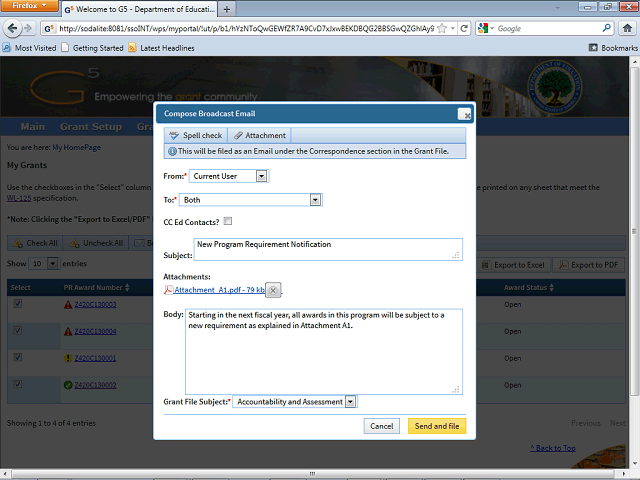 Screen image of this step