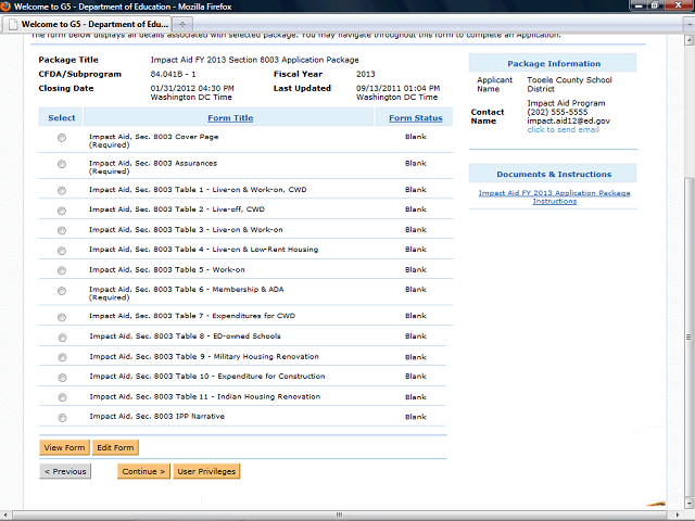 Screen image of this step