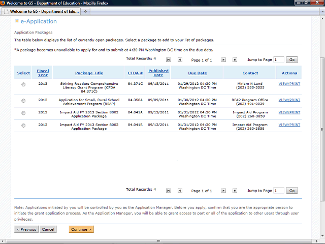 Screen image of this step