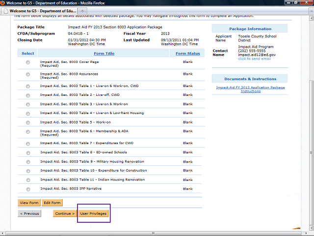 Screen image of this step