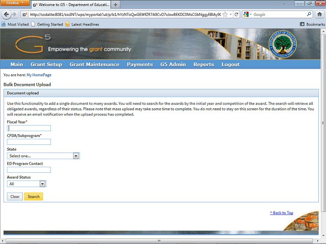 Screen image of this step
