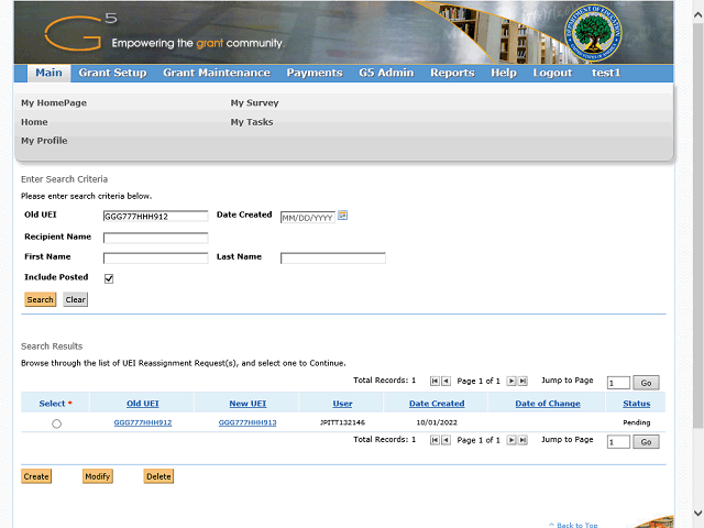 Screen image of this step