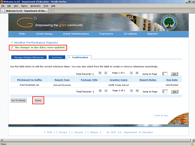 Screen image of this step