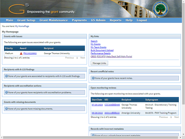 Screen image of this step