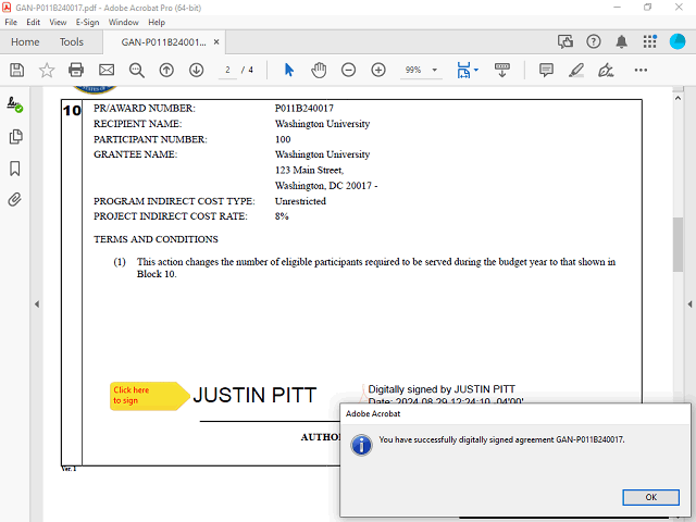 Screen image of this step