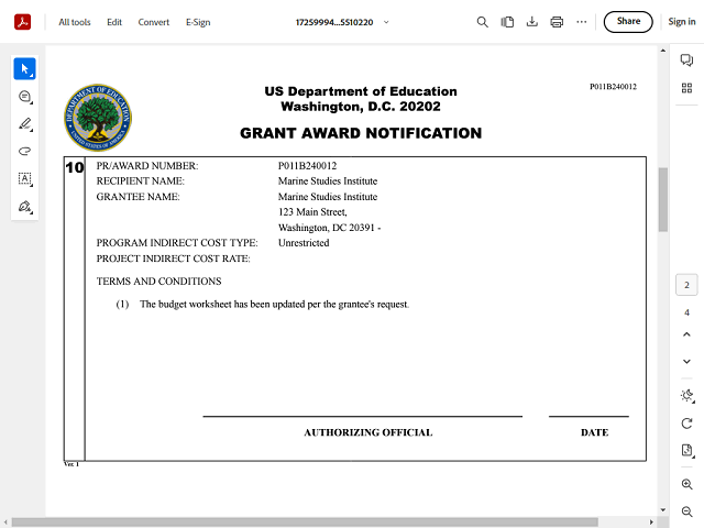 Screen image of this step
