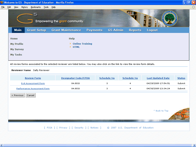 Screen image of this step