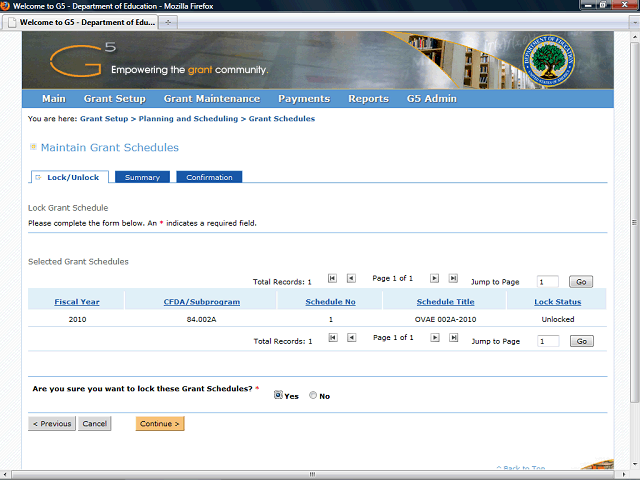 Screen image of this step