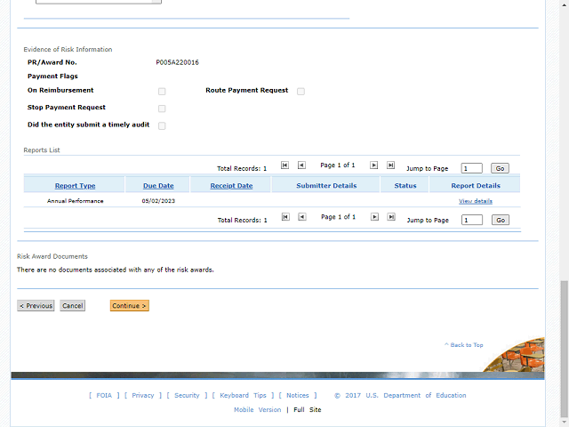 Screen image of this step