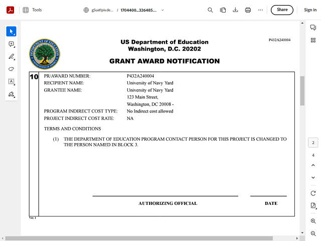 Screen image of this step