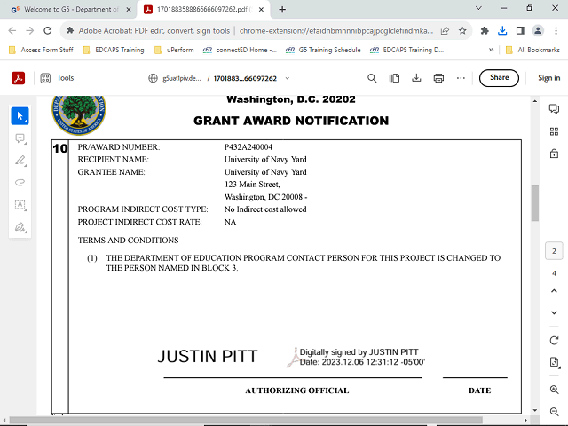 Screen image of this step