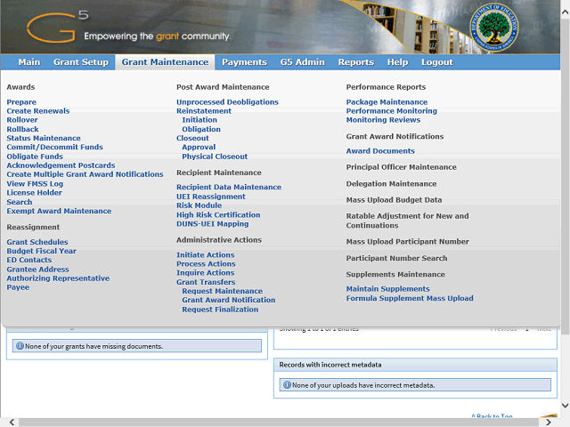 Screen image of this step