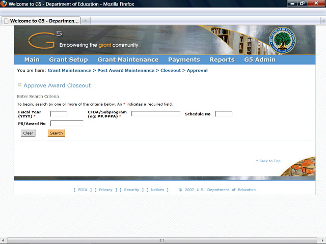 Screen image of this step
