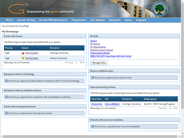 Screen image of this step