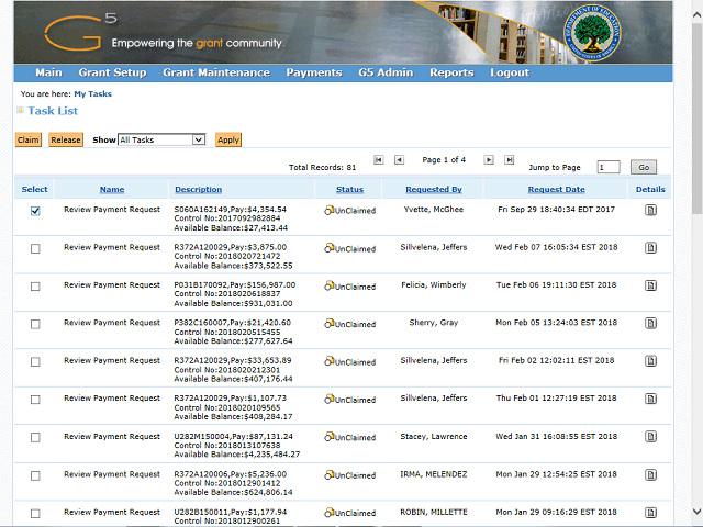 Screen image of this step