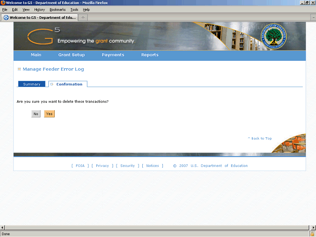 Screen image of this step